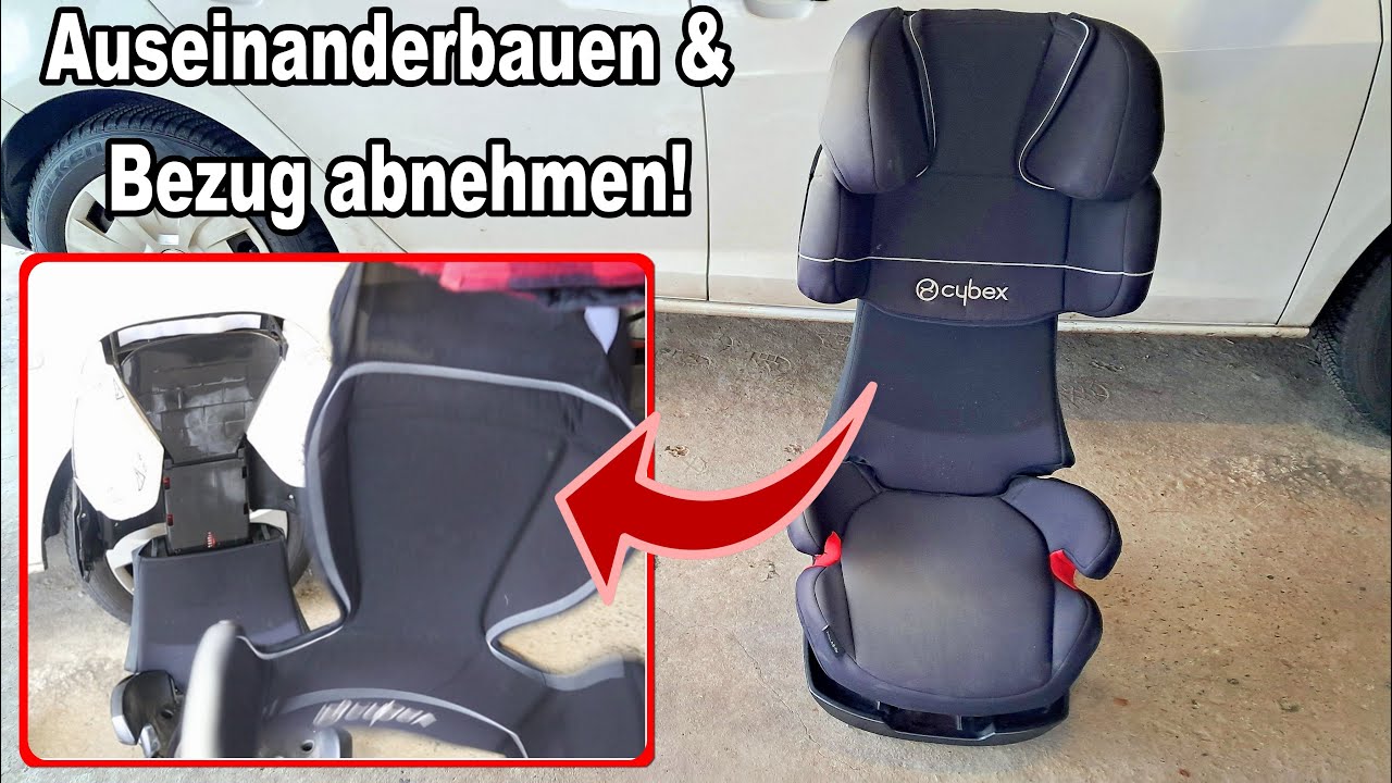 Cybex Kindersitz Auseinanderbauen