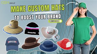 Make Custom Hats with Your Own Design To Elevate Your Brand