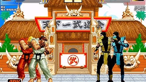 MUGEN Request [482]: Ryu & Ken Masters vs. Scorpion & Sub-Zero