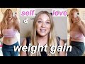 How I Learned to Love Myself (Weight Gain Journey Part 2) | Alix Traeger