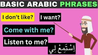 Basic Arabic Words for beginners with English, Animated video | Arabic Learners Online