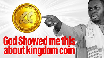 ₿THE KINGDOM COIN CRYPTO, WHAT GOD SHOWED ME, PHT JOEL OGEBE