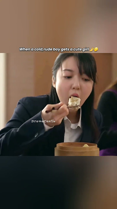 When a rude cold boy gets a clumsy cute girl 🤌🙈 #jdrama #japanese #lovelastsforever #shorts