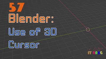blender beginner tutorial for 3D cursor