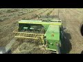 John Deere 346 with farmhand accumulator in action