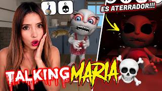 📲NUNCA JUEGUES a TALKING MARIA a las 3 am😱| ValeryRm