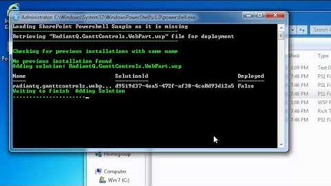 RadiantQ SharePoint GanttWebPart 1.0 Installation
