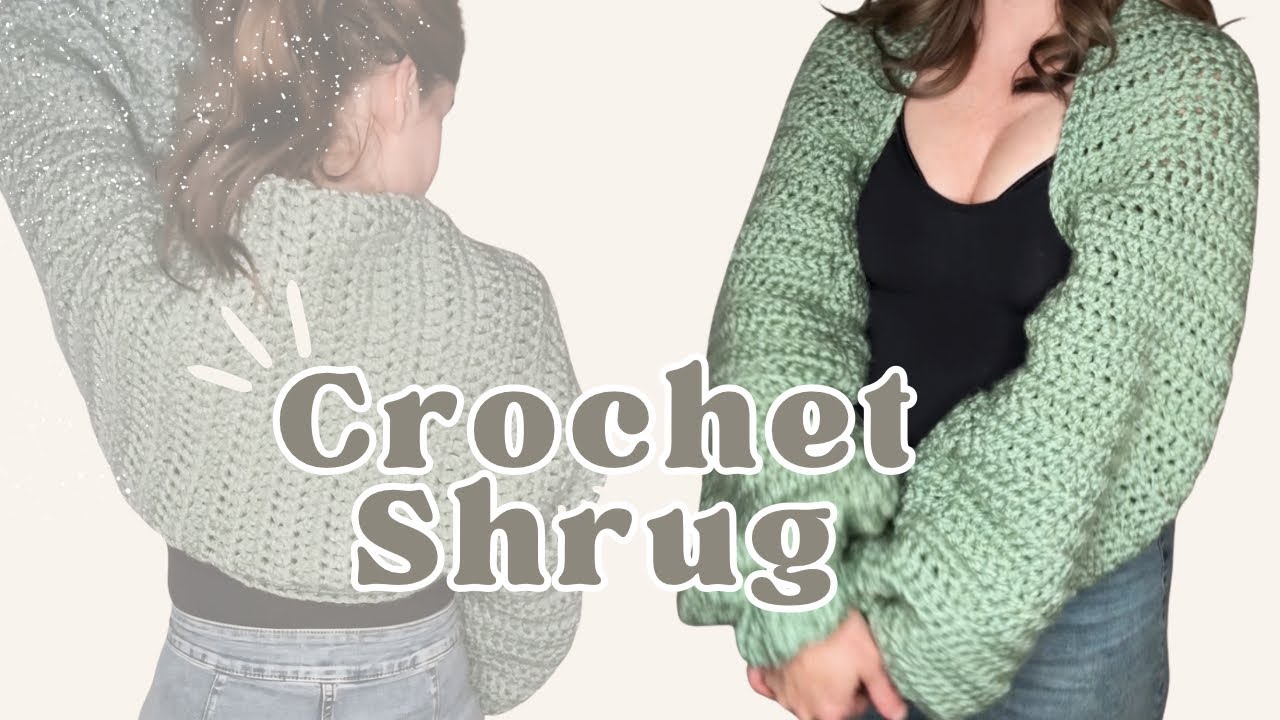Chunky Bolero Shrug (Fast Crochet!)