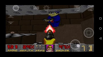 DOOM SIMPSON MOD GAMEPLAY ON ANDROID PART. 2