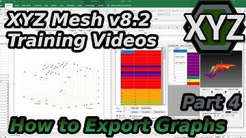 XYZ Mesh v8.2 Training Videos Part 4 - Export to Excel, DXF, CSV and Compare Project Files