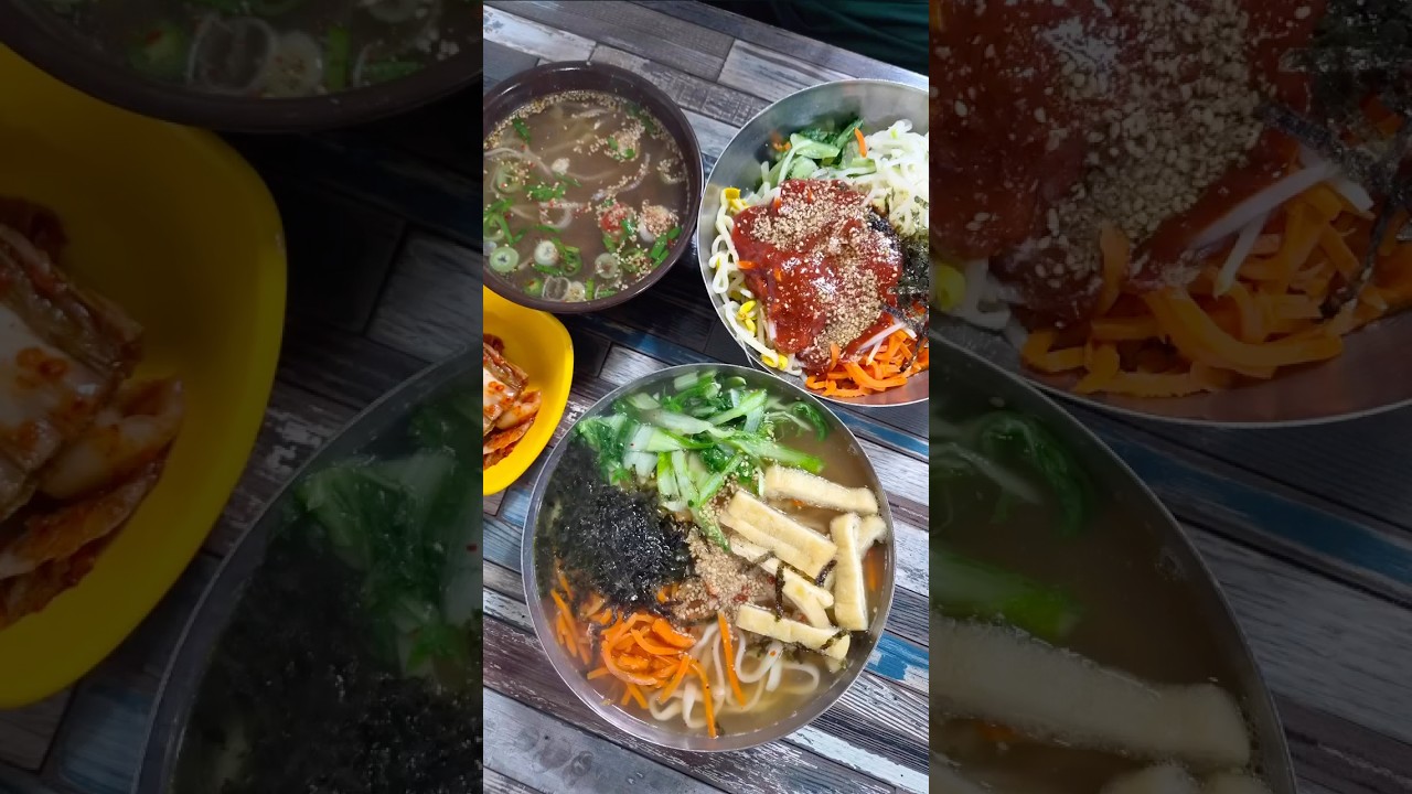 부산 강서구 대저동 시장분식 칼국수 비빔칼국수