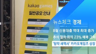 '청약 새역사' 카카오게임즈 코스닥 상장…기록 이어갈까 / JTBC 아침