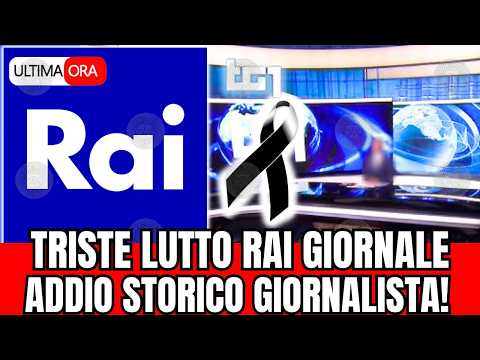 Video TRISTE LUTTO RAI GIORNALE: ADDIO ALLO STORICO GIORNALISTA!