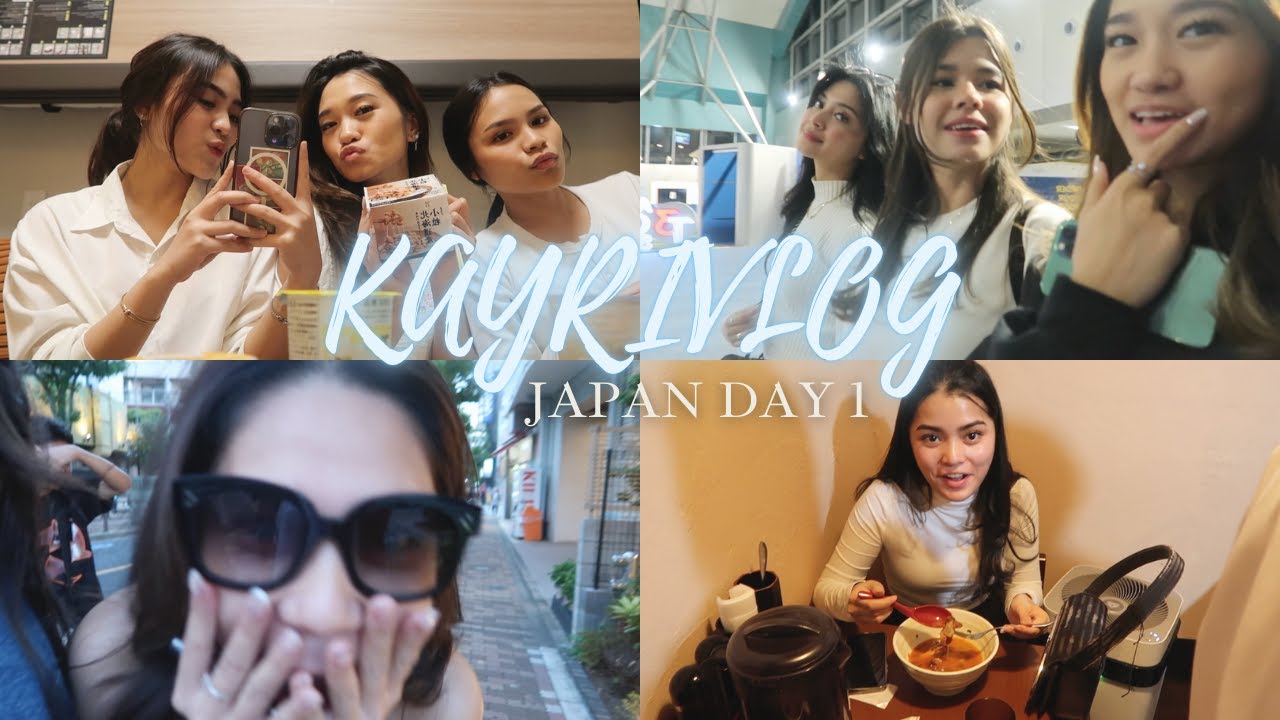 Japan Day 1! 🇯🇵✨