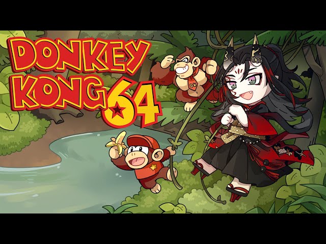 【DONKEY KONG 64】diddy kong saw me in a dark alley and told me to buy gold【NIJISANJI EN | Vox Akuma】のサムネイル