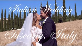 PROPOSAL & ITALIAN WEDDING IN TUSCANY, ITALY
