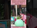 吉田さんちの大道芸 ゆうちゃんの笑顔と玉に乗るシーン #shorts