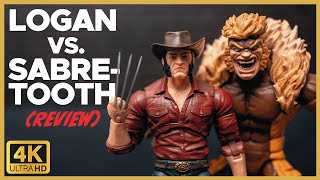 LOGAN vs. SABRETOOTH | Marvel Legends X-Men Wolverine 50th Anniversary 2 Pack Review