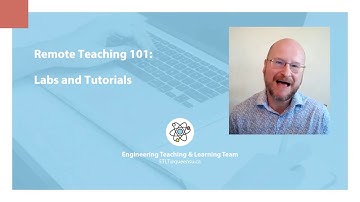 Remote Teaching 101 - Labs and Tutorials