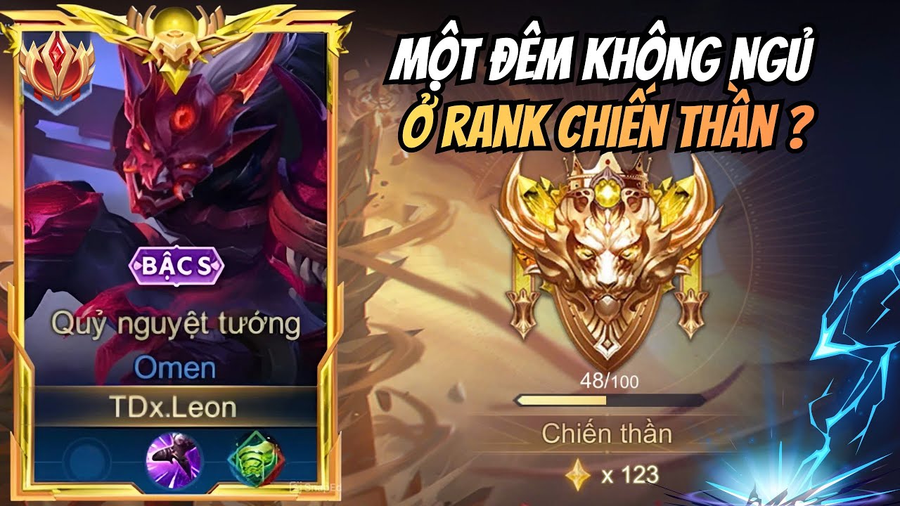 Một Đêm Ở Rank Chiến Thần Siêu Căng Não Sẽ Như Thế Nào? 