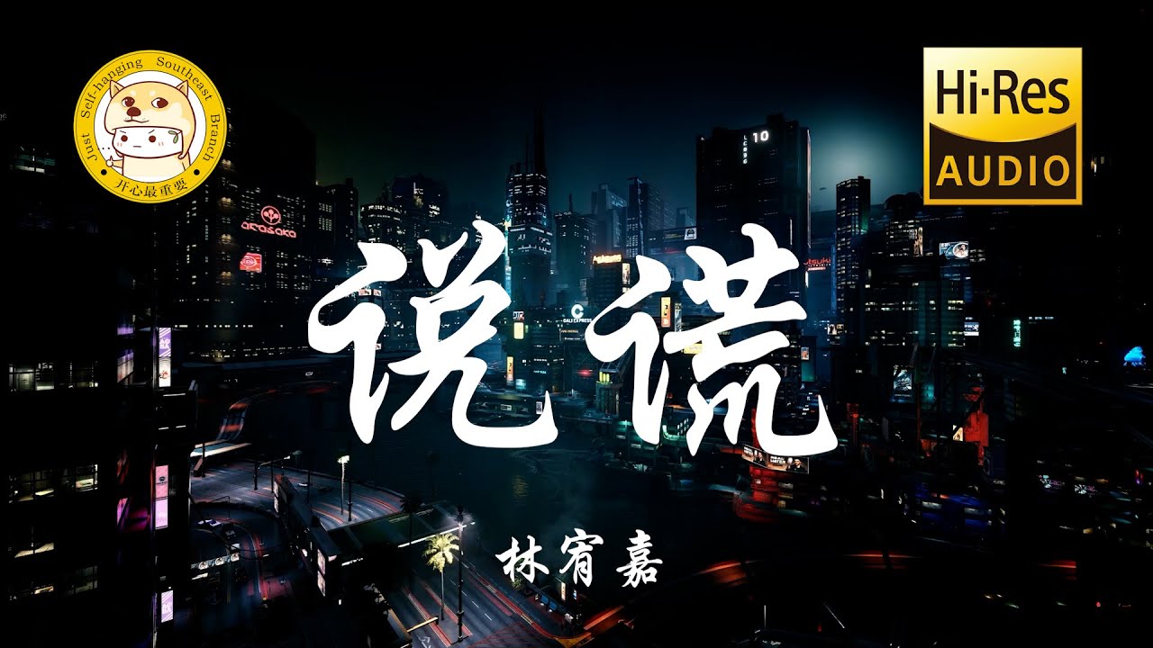 林宥嘉-说谎「我哪有说谎 请别以为你有多难忘」动态歌词