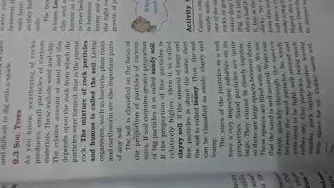 Ncert class 7th science chapter 9.2 soil