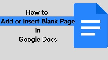 How to Add or Insert a Blank Page in Google Docs 2023 || Page Add In Google Docs