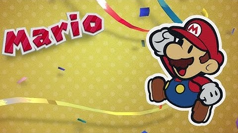 Paper Mario: Color Splash Walkthrough Part 1 - Port Prisma, Ruddy Road & Cherry Lake