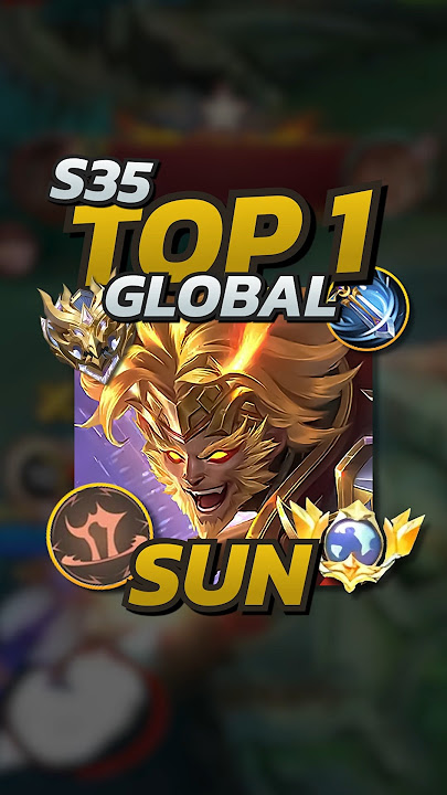 Top 1 Global Sun Concussive Blast Build! Mobile Legends #mobilelegends #mlbb #gaming