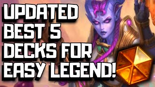 Best Hearthstone Decks For Easy Legend (Updated!)
