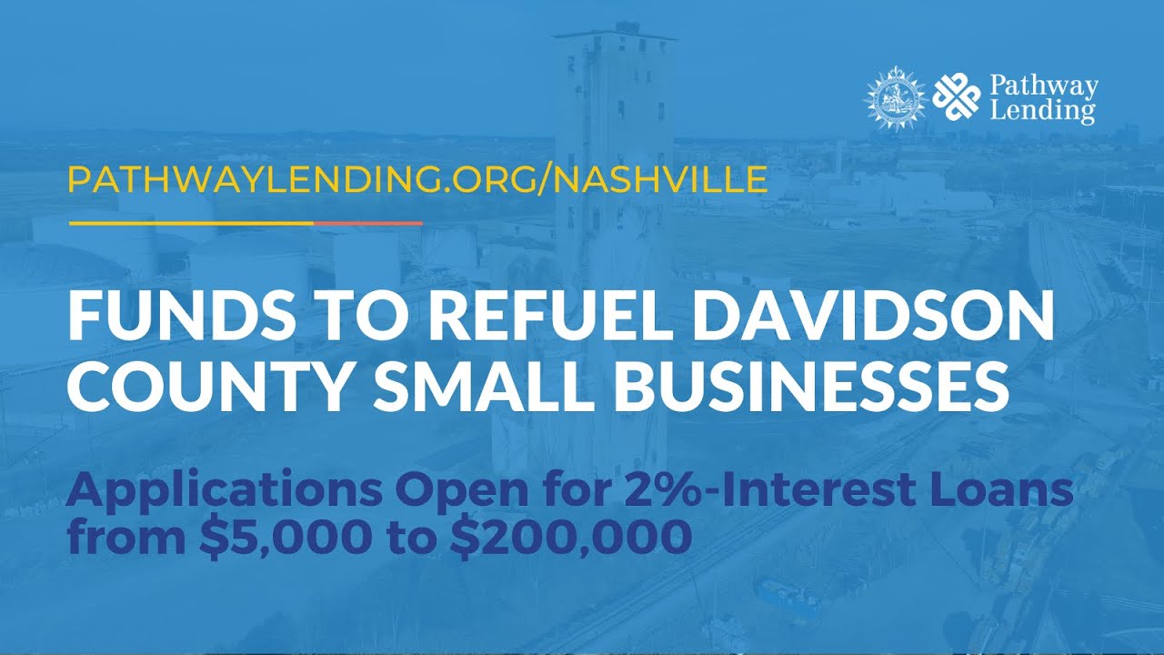 Nashville Small Business Recovery Fund (NSBRF) LowInterest Loan