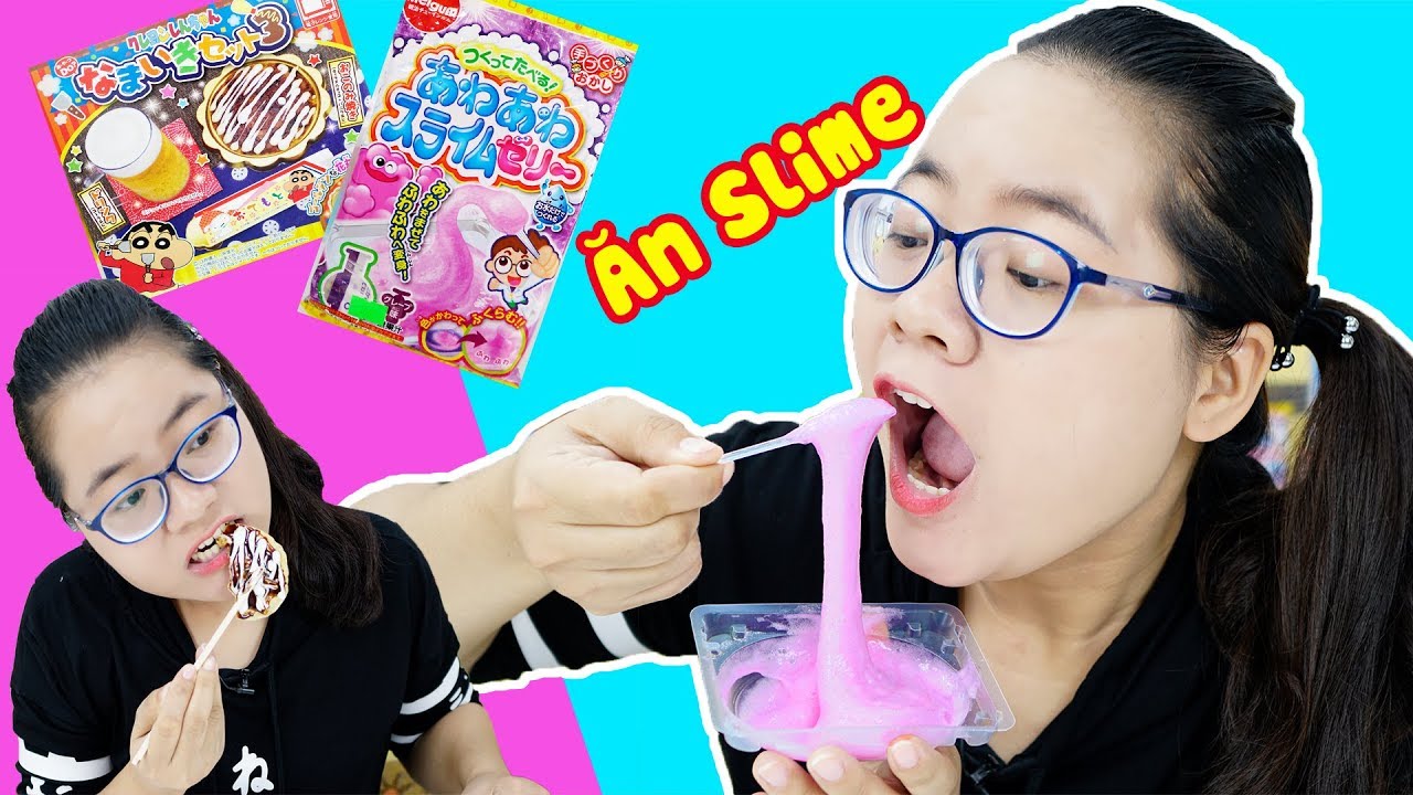 CHỊ CÀ CHUA ĂN SLIME NÈ !! ĐỒ CHƠI POPIN COOKIN BỮA NHẬU SHIN MỚI