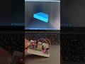 Real-time 3D Cube Rotation using ESP32 + MPU6050  #esp32 #mpu6050 #arduino #projects #cub #tutorial