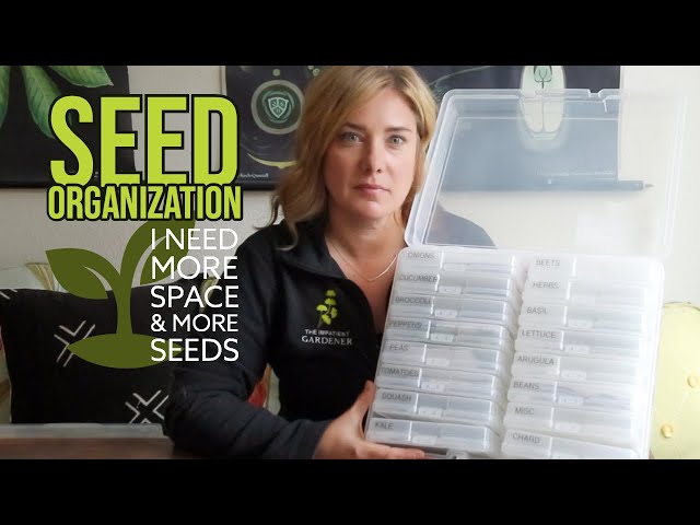 The Basics of Seed Storage - USA Garden Company