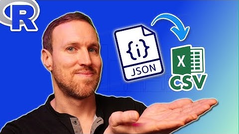 How to CONVERT JSON string file to CSV in RStudio