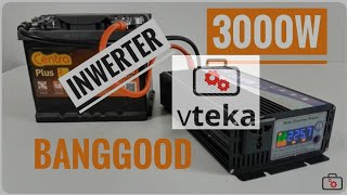Voltage converter, inverter, 3000W inverter, TEST, review.