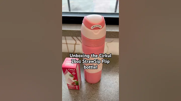 Cirkul 26oz StrawSip Flip Bottle Review Hydration Meets Aesthetic! #cirkul