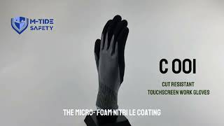Cut Resistant Touchscreen Gloves --C001