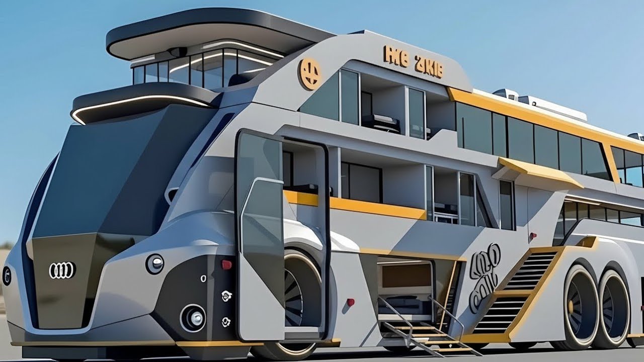 2026 아우디 더블데커 모터홈 5억 원대 풀 투어🏕️ 2층 구조에 호텔급 인테리어.. 이게 진짜 캠핑카?