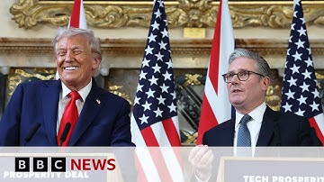 Trump and Starmer on free speech, immigration and TikTok | BBC News