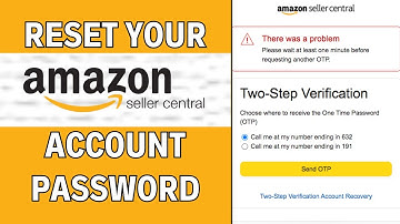 How to Reset Your Amazon Seller Account Password (2024 Guide)