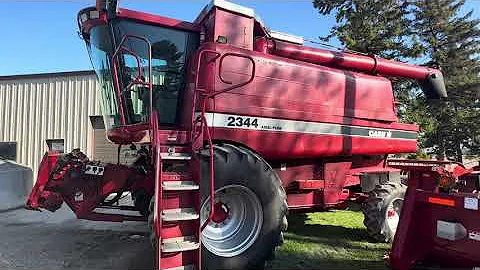1998 Case IH 2344 Combine, selling at auction.
