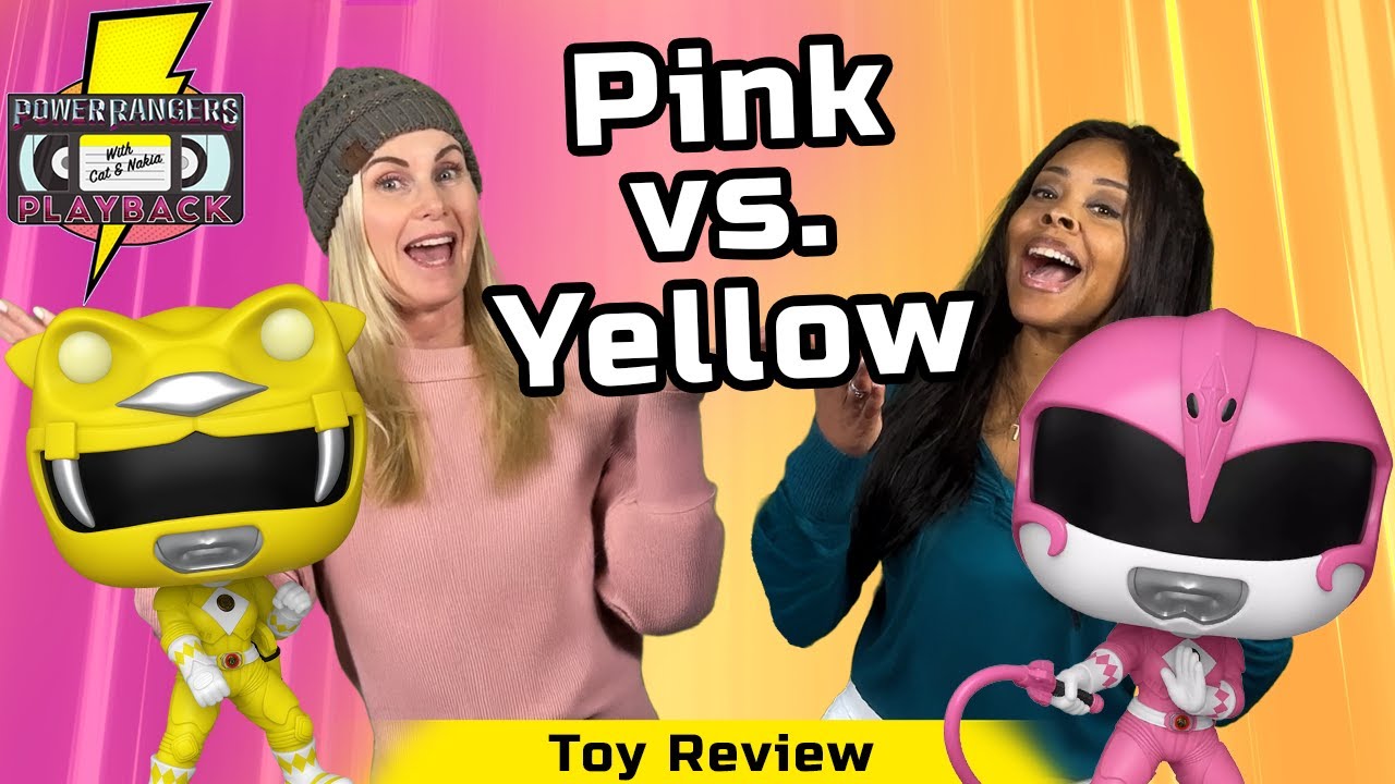 Funk Power Rangers Power Rangers Pink and Yellow Funk Pop Review # ...