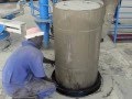 Concrete pipe making machine C-1200 METALIKA in Uganda, Africa