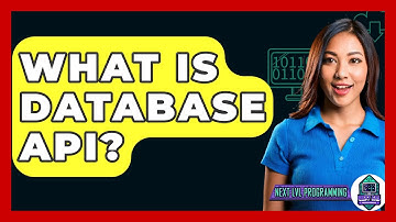 What Is Database API? - Next LVL Programming