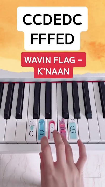Wavin Flag - K’Naan (FIFA World Cup Song 2010) (Piano Tutorial) #wavinflag #knaan #worldcupsong
