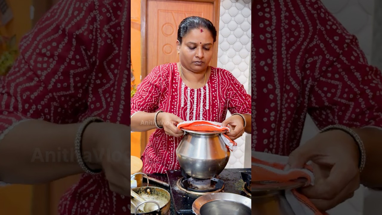 அம்மா இன்னைக்கு என்ன சமையல்? 😍 #anithavlogs #cooking #lunchbox #healthyfood #dailyvlog #food #mom