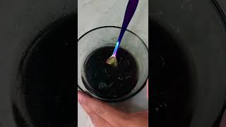 2 Ingredient Magnetic Slime! 🧲 #shorts #slime #science #scienceexperiment