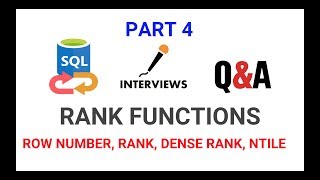 Celebrity SQL Q & A Part 4 - Rank Functions - ROW NUMBER(), RANK(), DENSE RANK(), NTILE() Wealth