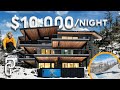 Inside a $10,000 per night modern SKI home in Whistler Canada! | Mansion house tour